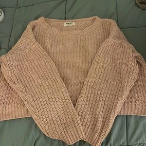 Rose color sweater (worn once)